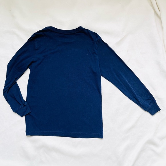 Polo Bear Ralph Lauren Kids Navy Soccer Bear long sleeve T Shirt 6 - Picture 4 of 5